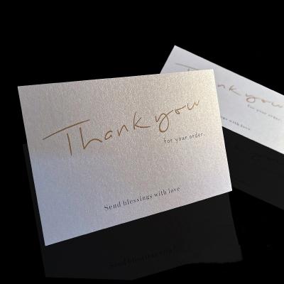 China Gift.Shopping.Food.Candy. White Agriculture Art Offset Printing Paper Cardboard Card Paper E-Commerce Custom Thank You Small Business Card for sale