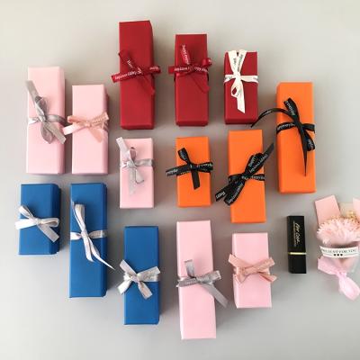 China Luxury Recycled Materials Cardboard Cosmetics Lipstick Gift Packaging Essential Oil Bottle Sets Packaging Cardboard Box for sale