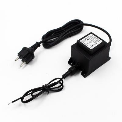 China Lights Europe Model Transformer 220v 12v AC Power Supply 24w 2A Fit for sale