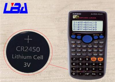 China Calendar Calculators Mno2 Lithium Ion Battery  Green Power  High Drain 600mAh for sale