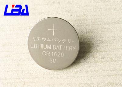 China Original Button Cell Battery CR 2016 , Coin Lithium-Manganese Dioxide Battery 90mAh for sale