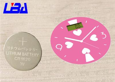 China High Energy Density Lithium Coin Cell CR2016 Durable 90mAh 1.7g for sale