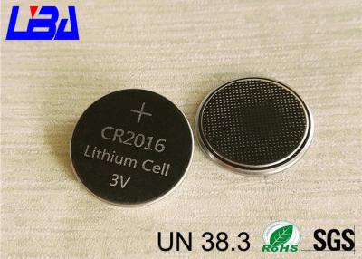 中国 75mAh CR2016ボタン電池の硬貨のリチウム マンガンの二酸化物 販売のため