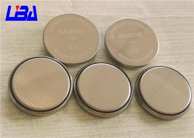 China 240mAh Standard Coin Cell Battery , Rechargeable 3v Cr2032 Battery for sale