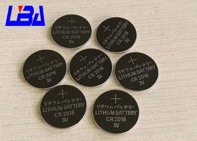 Chine Batteries 3V rechargeable 20MM * 1.6mm de bouton de l'énergie verte CR2016 à vendre