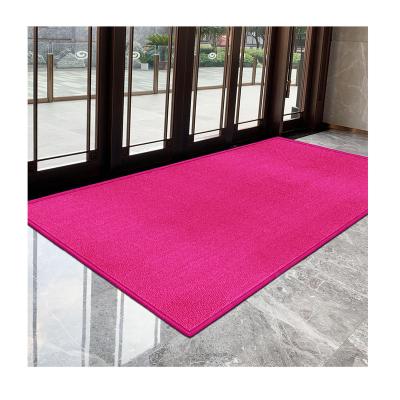 China Custom Made Nylon Custom Printed Flooring Logo Mat For Advertisement Exquisite Durable Advertising Message Carpet Customization for sale