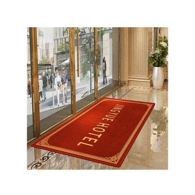 China Custom Blank Door Custom Front Entry Rugs Commercial Mats Professional Carpet Supply for Buildings for sale