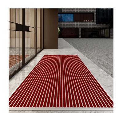 China Household Durable Non-Slip Strong Sand Aluminum Scuffing Entrance Mat Outdoor Rugs for sale