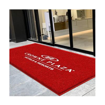 China Custom Custom Anti-Slip Door Mats For Commercial Carpet Manufacturer of Retro Carpet Cassette Entrance for sale