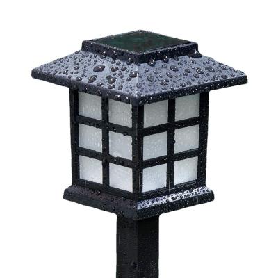 China Pastoral Solar Light Home Outdoor Yard Light Plug-in Solar LED Lawn Garden Light for sale