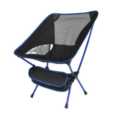 China Lightweight Aluminum Alloy Folding Folding Chair Folding Portable Camp Chairs Moon Outdoor Camping Chair for sale