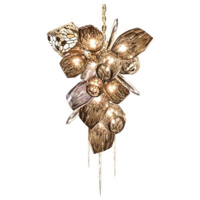 China Modern Luxury Modern Chandelier Lighting Metal And Glass Design For Home Decoration, Hotel Project for sale