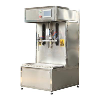 China Semi Automatic 2 Nozzles Food Fragrance Oil Filling Machine for sale