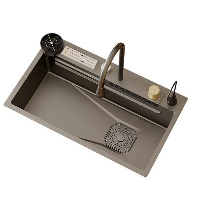 China Home Hotel Restaurant Washroom Stainless Steel Single Bowl Above Counter Wash Basin for sale