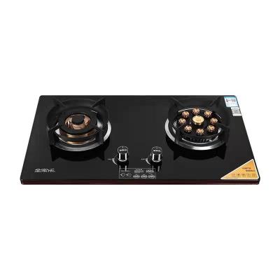 China Stainless Steel 3 Burner Gas Stove with Electronic Ignition and Flameout Protection for sale