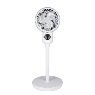 China Electric Plug Solar Air Cooler Rechargeable Fan with Remote LED Light and Ventilation for sale