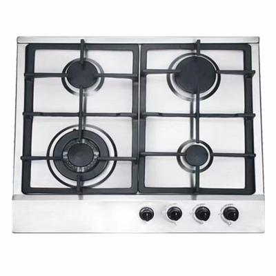 China Cooktop with Metal Knob and Brass Nozzle 4 Gas 1 Single Electric Infrared Ceramic Hob for sale