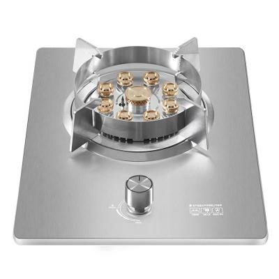 China 1 Burner Africa Indian Camping Stainless Steel Gas Stove Cooktop for Dual-cooker Cooker for sale