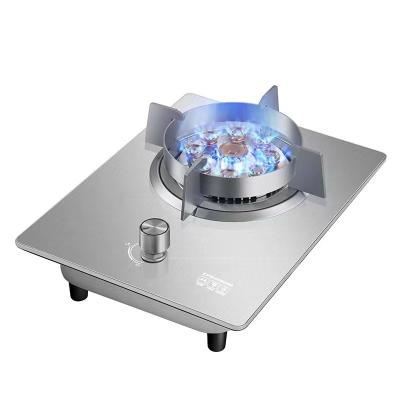 China Household Cookware 1 Burner Tempered Glass Gas Stove with Automatic Piezo Ignition for sale