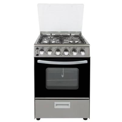 China App-Controlled Stainless Steel Gas Stove With 4-Burner and Gas Oven Automatic Ignition for sale