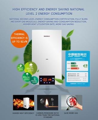 China 20KW Natural Gas Wall Mounted Boiler for Household Heating Stainless Steel Material for sale