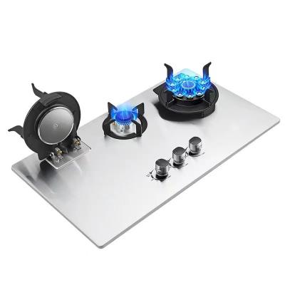 China Electronic Ignition Gas Burner 2 3 4 5 6 Burner Cooker Stove Fashion Built-in Gas Hob for sale