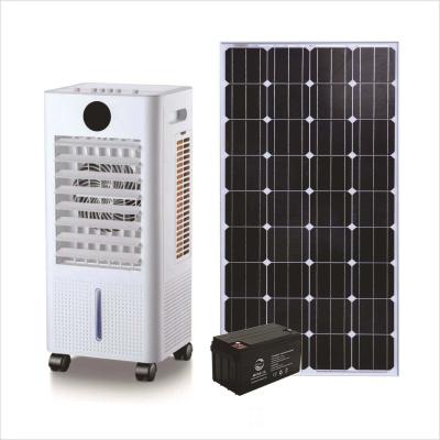 China Solar DC Charging Cooling Fan Perfect for Outdoor Cooling and Air Circulation for sale