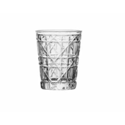 China Retro Wholesale Cheap Transparent Glass Drinking Water Cup Whiskey Tumbler For Sale for sale