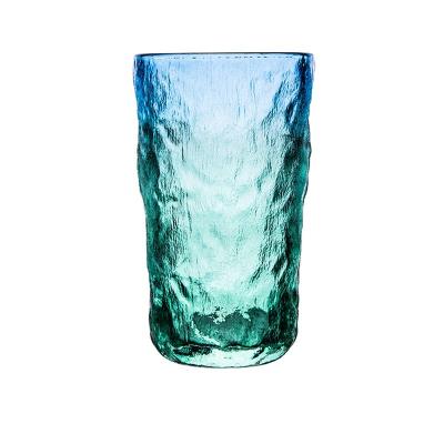 China Medium Discoloration Wine Cup Drinkware Size Traditional Custom Glass Whiskey Glass Cup for sale