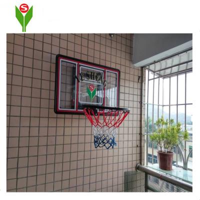 China Outdoor/Indoor Adjustable Wall Hanging Plastic Portable Outdoor/Indoor Basketball Hoop For Kids for sale