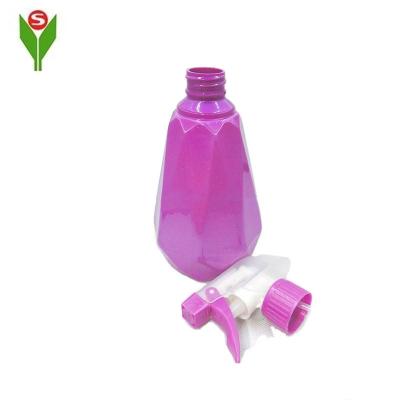 China Eco - Friendly Recyclable Garden 360ml PET Sprayer Plastic Bottle For Household for sale