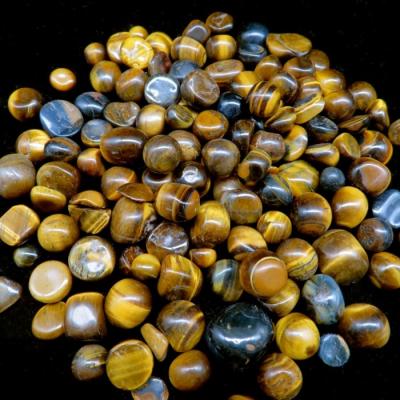 China Wholesale Europe Natural Tiger Eye Crystal Quartz Polished Tumbled Raw Stone Raw Stone Gravel Bulk for sale