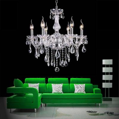 China Warehouse Home Hall Crystal Pendant Chandelier , Modern Luxury Large Crystal Chandelier for sale