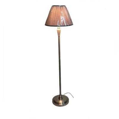 China Classic Brushed Classic Lampshade Nickel Floor Lamp (IH-T002F) for sale