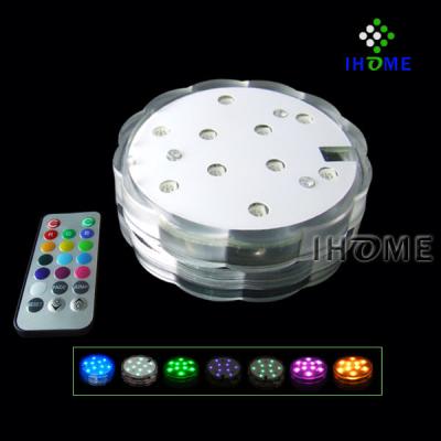 China submersible /floating led lights for hookah for sale