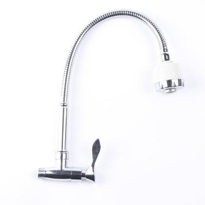 China Other Kitchen Aid 304 Stainless Steel Kitchen Mixer Single Handle Polished Kitchen Faucet Pull for sale