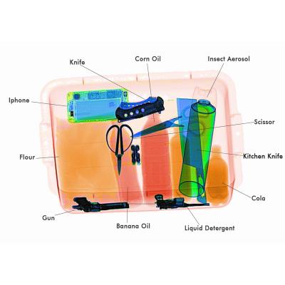 China Safeagle 6040C AI Detection Technology Inspection Machine X- Ray Parcel Scanning System with 7 Color Image for Airport for sale