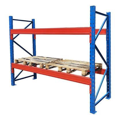 China Corrosion Protection CE Certified Warehouse Metal Shelving Racks Quality Customized Heavy Duty Adjustable Industrial Pallet Rack Storage for sale