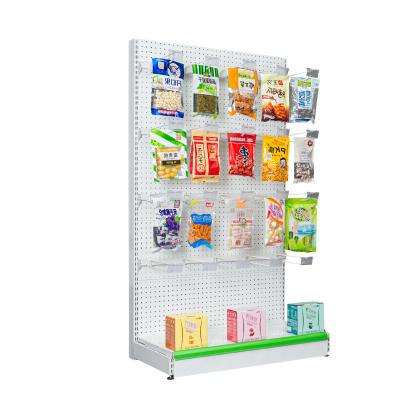 China Single Sided Grocery Store Retail Display Racks Gondola Shelving Supermarket Shelf System for sale