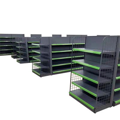 China Single Sided Good Price Display Rack Free Standing Supermarket Retail Shelf for sale