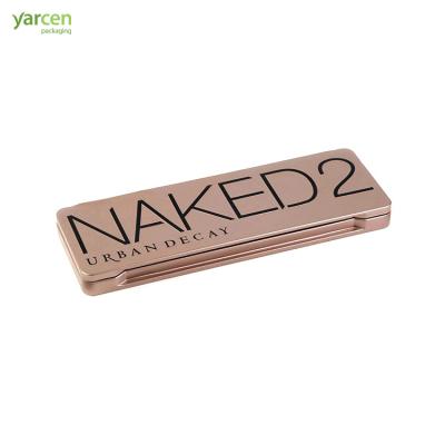 China 4C Printing / Customized Hot Sale Eyeshadow Makeup Palettes Tin Box for sale