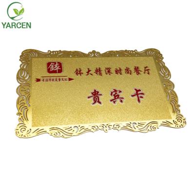 China Wholesale Metal Business Card Factory VIP Metal Business Gift Chip Card for sale