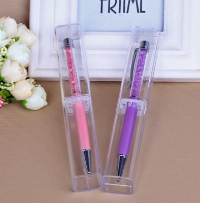 China Eco - Friendly Clear Promotional Acrylic Empty Pencil Holder Pen Gift Boxes for sale