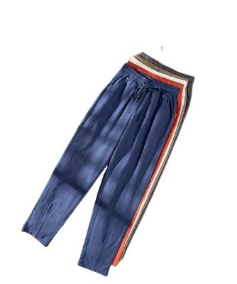 China New Harlan Pants New Cotton Anti-wrinkle Loose Casual Pants - Hundred Women's Thin Foot Pants for sale