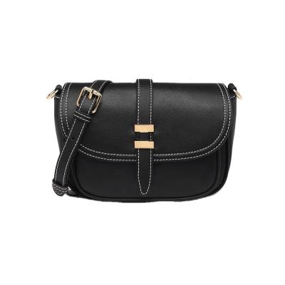 China Fashion Genuine Leather Bags New Fashion Korean Version Of The Bag Niche Design Female Cross - Body Bag for sale