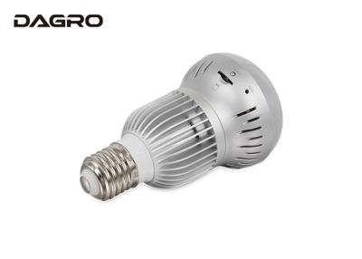 China Wide View Angle Wifi Light Bulb Camera Indoor 1.3MP / 3MP 360eyes Surveillance for sale