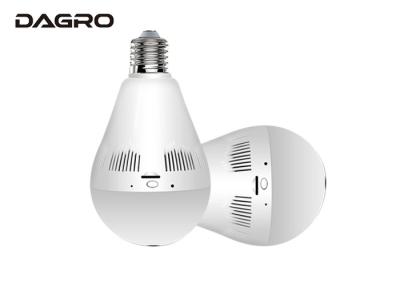 China 960P / 1536P Outdoor Light Bulb Security Camera HD Video With Remote LED Light for sale