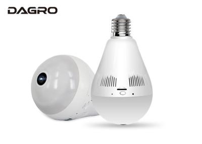 China 1.3M / 3MP Security Wireless Wifi Light Bulb Camera For Home Surveillance for sale