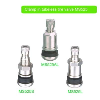 China Brass Auto Parts Clamp In Tubeless Tire Valve MS525 for sale