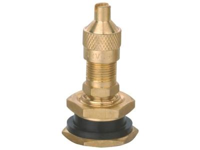 China Brass Big Bore Tube Valve Spud For Agriculture And OTR Tire Valve for sale